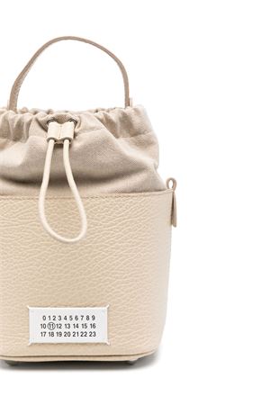 Borsa a secchiello 5AC small in pelle martellata MAISON MARGIELA | S61WG0035P4348T2019